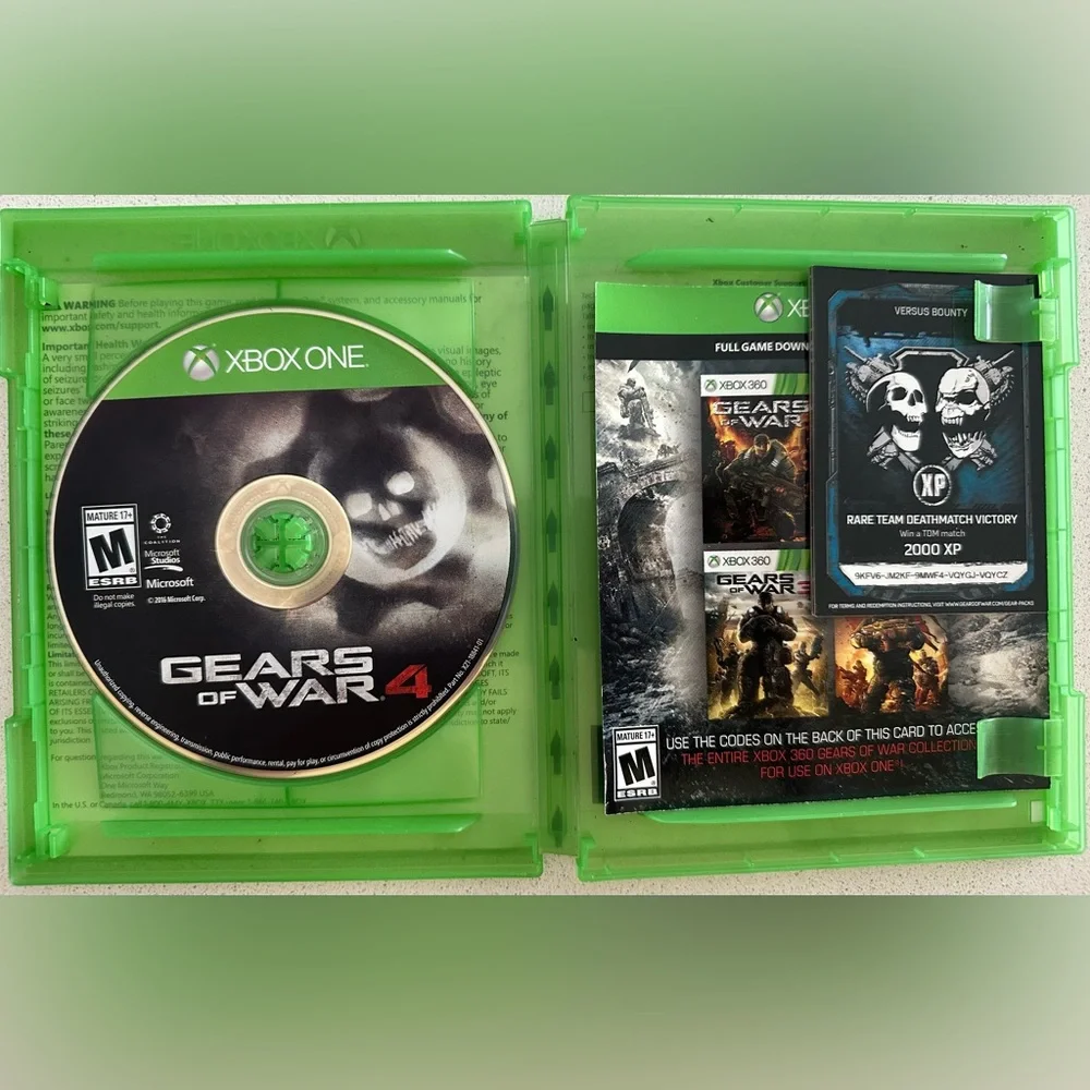 Xbox One Gears of War 4 Game.